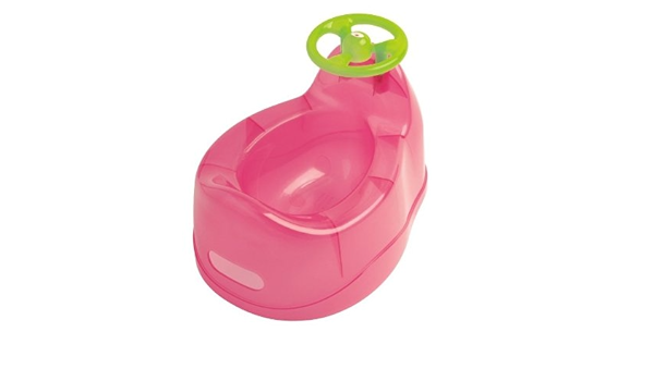 Dbb Remond Baby Potty With Steering Wheel Translucent Pink Amazon Co Uk Baby Products