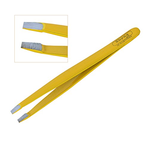 Professional Eyebrow tweezer Straight plucker hair remover Tweezerette (BLACK) - Image 5