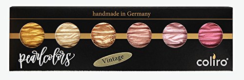 Coliro Artist Mica Watercolour M780 Set Vintage by Finetec