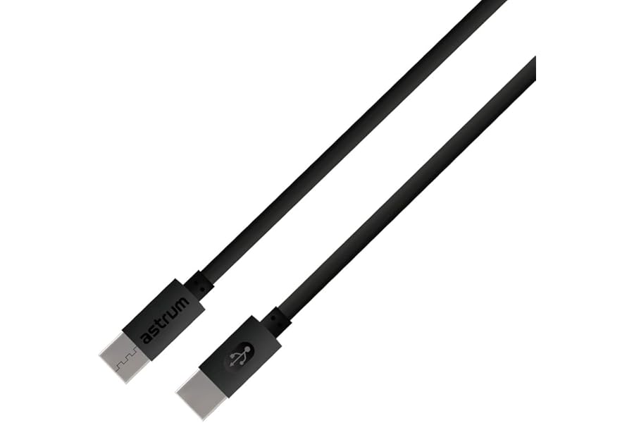 Astrum Verve CC60 USB-C to USB-C charging cable with 60W PD, OD size: 3.5mm,480 mbps data transfer Compatible with USB-C Andr