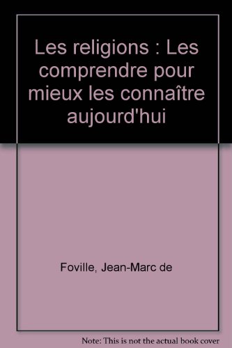couverture de : Religions (les)