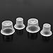 200 Pcs(100 Medium+100 Small)Tattoo Ink Pigment Cups Caps Supplies Holder