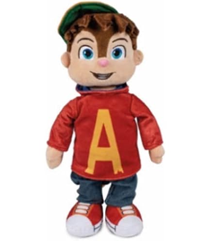 Laruokivi Dessin animé Chipmunk Theodore Peluche Jouet Animaux en Peluche poupée 9 Pouces