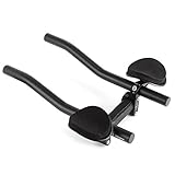 Aluminum Alloy Triathlon Aero Rest Handle Bars Handlebar Armrest Handlebar for Road Mountain Bike Cycling Race Bicycle MTB