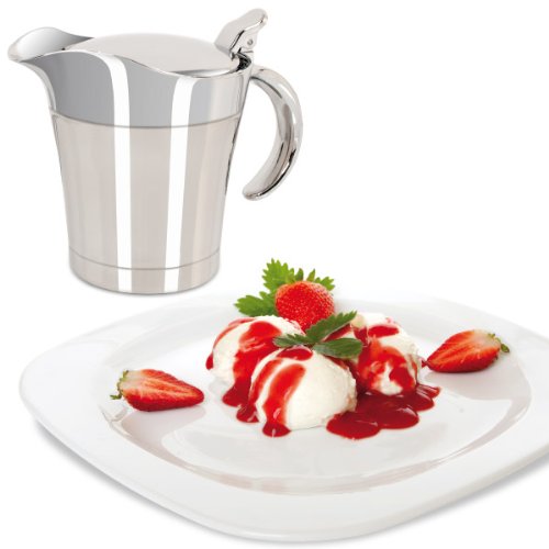 Hochwertige Edelstahl Thermo-Sauciere, 0,4 l Füllmenge, poliert - 2