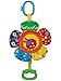 Soft pram toy - Musical flower with lady bird - Colourful baby toy