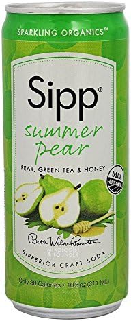 Sipp - Sparkling Organics Sipperior Craft Soda Summer Pear - 10.5 fl. oz.