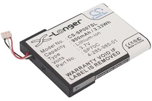 BOMIBATTERY Replacement Battery for Sony PSP E1004 PSP E1000 PSP E1002 PSP E1008 Pulse Wireless Headset 7.1 4-285-985-01 SP70C