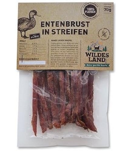 Wildes Land Hundesnack – Hühnchen Mit Reis, Getreidefrei, 8 X 200 G
