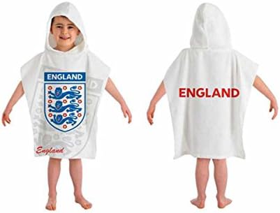 Official Ponchos Three Lions White Football Ponch World Cup 2018