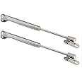 GIOR FITTINGS 150 N HYDRAULICS GAS SPRING/PUMP STAY STRUT PNEUMATIC LIFT SUPPORT CABINET HINGES-15 KGS CAPACITY (PACK OF 2 PCS)