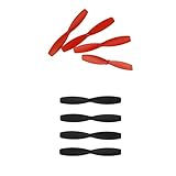 Hélices de 8 piezas KESOTO 8 Piezas Props De Hélices DE 60 Mm para Pequeño RC Racing Drone UAV Quadcopter