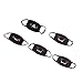 Produktbild Sharplace Niedlich Mundmaske Anti-Staub Baumwolle Warme Maske Mundschutz Ideal für Paare Girlfriends - Schwarz, 5Pcs