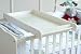 Solid Wooden Baby Cotbed Cot Bed Toddler with Top Changer & Premier Water repellent Mattress Made in England