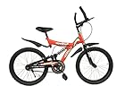 Torado Muscular 20 inches Steel Body Bicycle for Children(Boys/Girls) - Red