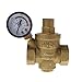 Produktbild Manyo Einstellbare Messing-Wasserdruckminderer mit Manometer, 1/2", PN 1,6, 1 Stück. (DN20)