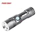 Produktbild Taschenlampe, happytop verstellbar LED Zoom 3000LM Mini USB aufladbare Taschenlampe Taschenlampe tragbar Silber