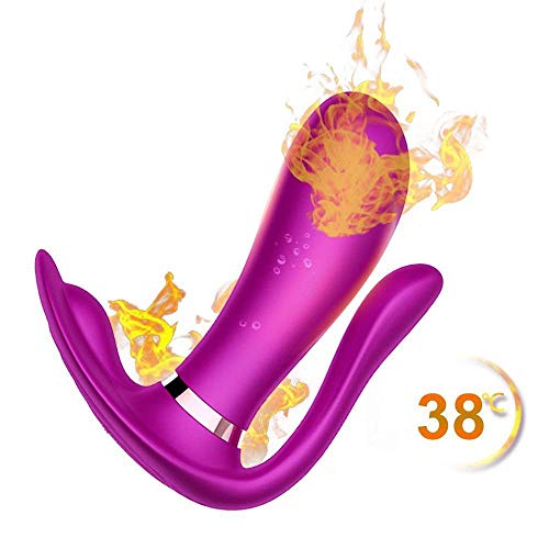 Huoduoduo G-spot Vibrators,silicone Massager Rabbit Vibrators,clitoris Push Function, Silent Sex Toys,stimulation Butterfly Vibrator,for Women And Couples