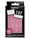 Technic Pack Of 24 Tip Top False Nail Tips-Candy Pink