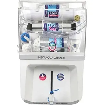The All New Aqua Grand Plus (2021 Model) RO Water Purifier + UV + UF + TDS Controller + Minerals (B12/ Alkaline) 12L