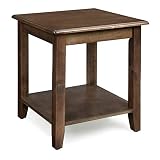 ESTILO SIMPLE: A veces, un diseño sobrio es todo lo que necesitamos. Con una hermosa forma, texturas de madera y un excelente acabado, esta mesa auxiliar realza tu hogar