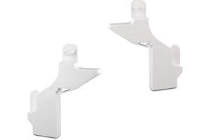 DL-pro 2x Supporto porta destra e sinistra adatto per Bosch Siemens Neff Constructa Balay 657908 657906 per congelatore