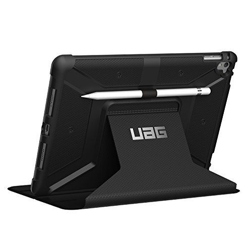Urban Armor Gear Schutzhülle nach US-Militärstandard für Apple 9,7″ iPad Pro – schwarz [Verstärkte Ecken | Wake/Sleep | Sturzfest | Antistatisch | Standfunktion] – IPDPRO9.7-BLK - 7