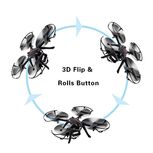 Hihoddy Brushless Drone, MJX Bugs 3 Quadcopter, Powerful Brushless Motors - 300Meters Control Distance - 15 Minutes Flying Time - Support Gopro HD Camera