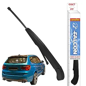 Rear Wiper ARM Blade Assy for BMW X3 Brand CAMOFLEX 10001607 Will Perfectly FIT .The Wiper Blade is Coated with TEFLONE Nano Particles to Ensure A Smoother Wipe During Rains.