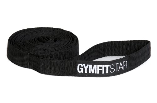 Preisvergleich Produktbild Yogistar Yogagurt Dynamic Stretching Strap, Black