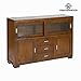 Produktbild Credenza forest 3 cassetti - Chocolate Collezione by Craften Wood (1000026133)