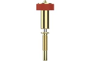 E3D RapidChange Revo Brass Nozzle – 0.4mm | 1.75mm Filament | Preassembled Nozzle and HeatBreak | Easy Nozzle Swapping, Leak-Free Design, High-Resolution 3D Printing