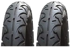 ASC 2X Pram Tyres 12 1/2 X 2 1/4 Emmaljunga Edge Mondial Classic Baby Dan ...