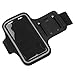 Produktbild Boweike #2 Fitness Running Handtasche Jogging Und Fitnessstudio Schwarz Sportarmband Einstellbar Armband Mit Key Slot Für HTC Desire 601 310 610 One 2 M7 Mini 2 / Huawei Ascend G7 P8 P6 P8 Lite / P8 Mini Honor 6 7 / Lenovo P780 A859 A328 A536 S820 / LG Magna G4 mini G2 F320 D802 D800 L80 Dual D380 D385