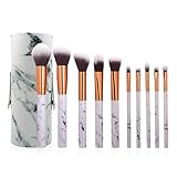 5. Mit weichem Haar, wird es nicht leicht, Ihre Haut zu kratzen und einfach zu Pulver zu haften. Mit Pinsel Fall / Halter, einfach zu tragen und zu verwenden.