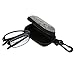 Produktbild Faltende Lesebrille, Unisex Mode Faltbare Mini Lesebrille mit Reißverschluss Ledertaschen(schwarz 2.5)