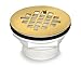 Produktbild Oatey 42078 101 PS PVC-Solvent Weld Shower Drain with Polished Brass Strainer, PVD Finish, 2-Inch by Oatey
