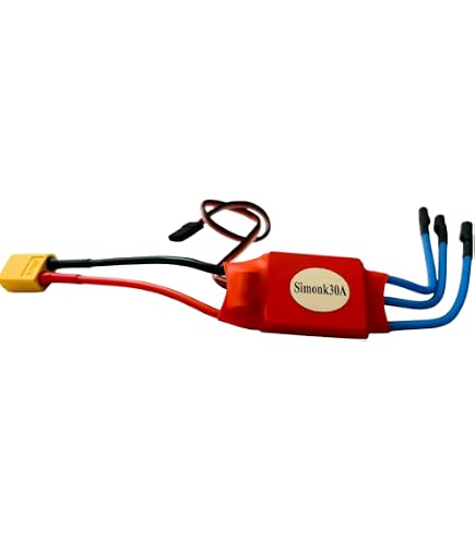 ESC Simonk 30A Con BEC 3A/5V Per DJI F450 – Firmware US – Rosso