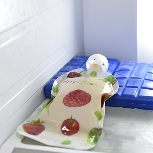 Original tiny choice Quetschies 5er Pack – wiederverwendbare Quetschbeutel zum selber befüllen – 150 ml – BPA-frei – leicht zu reinigen – auslaufsicher – für Bio Babybrei, Joghurt, Smoothies, Obstmus – ideal für Beikoststart – Snacks für unterwegs – für Babys, Kleinkinder und Kinder geeignet - 8