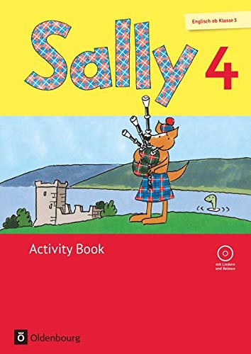 Sally 4 activity book: Allgemeine Ausgabe Englisch ab Klasse 3 Mit AudioCD und PortfolioHeft