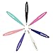 Effleurer Beauty Precision Mini Tweezers - Professional Stainless Steel Small Slant Tip Eyebrow Tweezer (White Color)