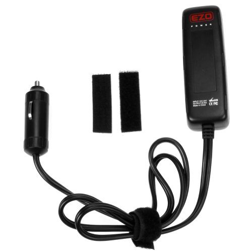 Auto USB Ladegerät, EZOPower 5 USB-Ports KFZ-Ladegerät bis zu 8A und Extralanges Kabel (90cm) für Tablet Smartphone Sony Xeperia SamSung Motorola HTC LG – Schwarz - 5