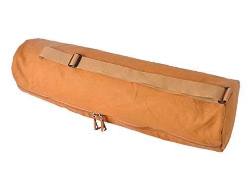 Yogatasche »Sunita« von #DoYourYoga aus hochwertigem Canvas (Segeltuch) / aufwendig verarbeitet /die Tasche ist für Yogamatten bis zu einer Größe von 180 x 60 x 0,5 cm / Der Yogabag ( Yogatragetasche) hat ein zusätzliches Staufach für Handy, Geldbörse & Co – ideal für den Besuch im Yogastudio , erhätlich in verschiedenen 9x Farben - 6