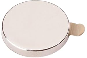 ALIZONES Imanes de Neodimio Autoadhesivos 12x2 mm | Paquete de 50 Imanes Súper Fuertes y Duraderos, Ideales para Manualidades, Organización, Decoración y Pizarras