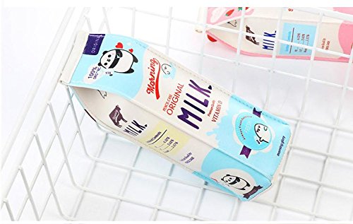 Cosanter Estuche de L pices de Dise o de Cart n de Leche Simulaci n para los Estudiantes Color Azul Cosanter Estuche de L pices de Dise o de Cart n de Leche Simulaci n para los Estudiantes Color Azul