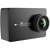 YI 4K Action Kamera 4K 30fps 12MP Action Cam mit 2,19" LCD Touchscreen, Sprachbefehl, Wifi und App für IOS/Andriod - Schwarz