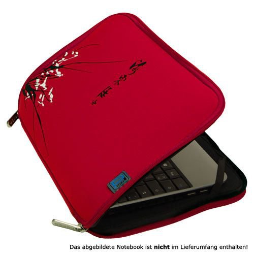 Pedea Peking Laptop Sleeve – 25,9 cm (10,2 Zoll), rot - 3