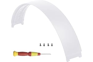 Aiivioll Studio 3 fascia di ricambio per cuffie Studio 3 Wireless di ricambio cuffie auricolari auricolari compatibili con Beats Studio 3.0 / Studio 2.0 Wireless Over-Ear (bianco)