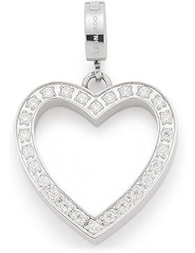 Leonardo Jewels Damen Anhänger Darlin's Passione Edelstahl Glas transparent   016109