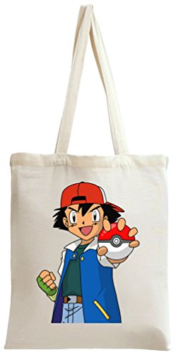 Preisvergleich Produktbild Ash Ketchum With Pokeball Tragetasche